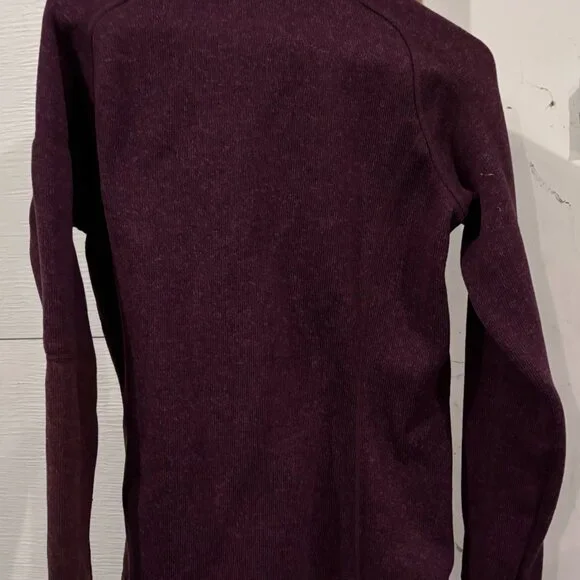 Patagonia Women's Better Sweater 1/4 Zip Pullover Chickory Red - Picture 3 of 3